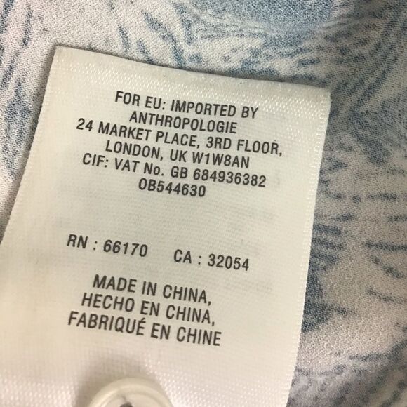 Anthropologie Akemi + Kin Fauna Henley Gray Jungle Cat Theme - Picture 7 of 9